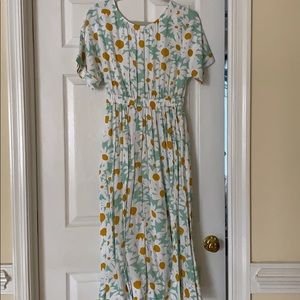 Madewell Tie-Back Maxi Dress